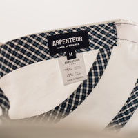 Arpenteur Cotton/Linen Marina Cap, White