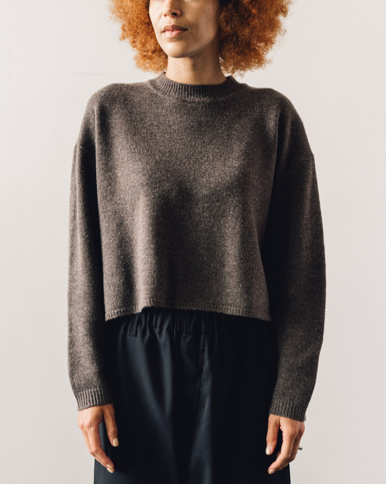 7115 Relaxed Mockneck Sweater