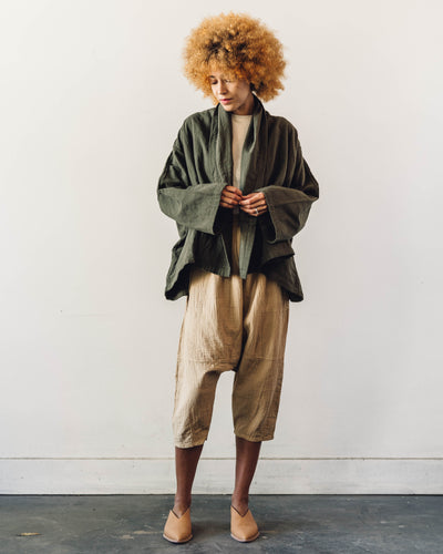 Atelier Delphine Kimono Jacket, Hunter Green