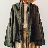 Atelier Delphine Kimono Jacket, Hunter Green