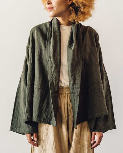 Atelier Delphine Kimono Jacket, Hunter Green