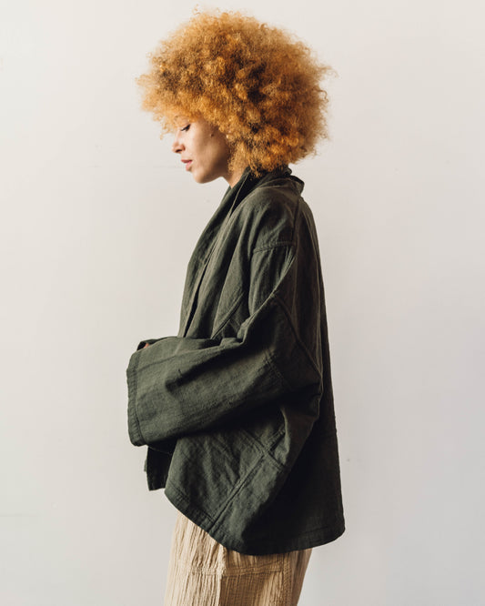 Atelier Delphine Kimono Jacket, Hunter Green