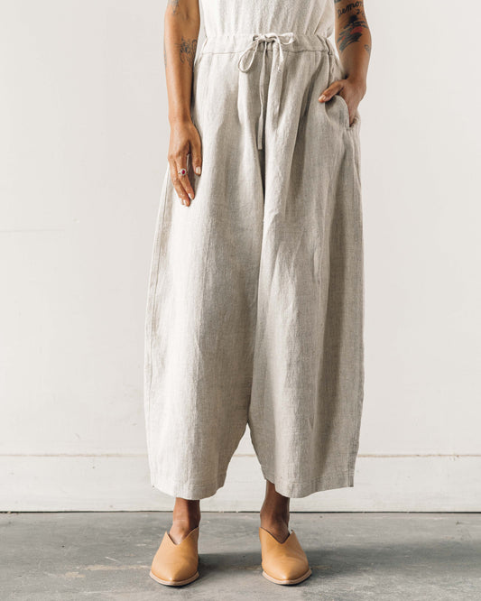 Cordera Natural Linen Maxi Pants