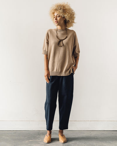 Cordera Cotton Sweater, Camel