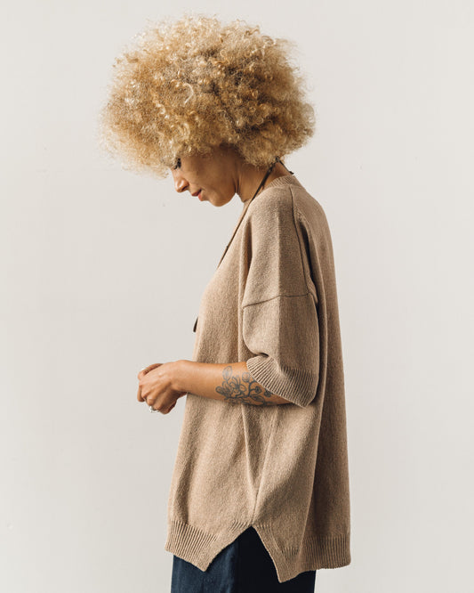 Cordera Cotton Sweater, Camel