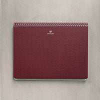 Postalco Notebooks, Maroon Red