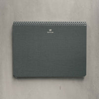 Postalco Notebooks, Charcoal Gray