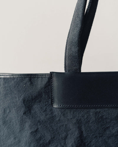 Postalco Flat Tote, Dark Blue