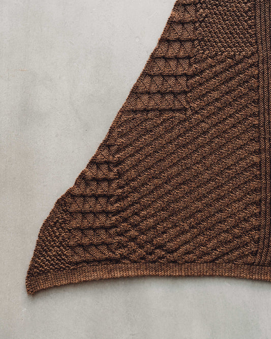 Engineered Garments Knit Scarf, Brown