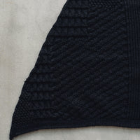 Engineered Garments Knit Scarf, Black
