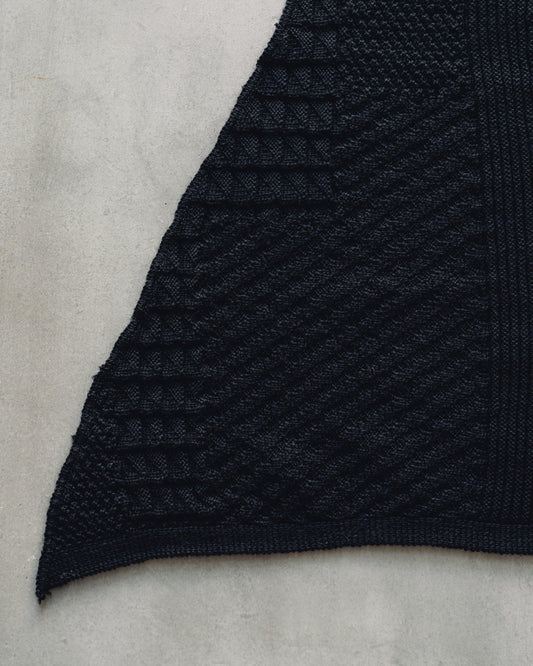 Engineered Garments Knit Scarf, Black