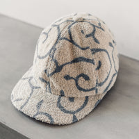 Kapital Irago Pile Arabesque Pattern Baseball Cap, Natural