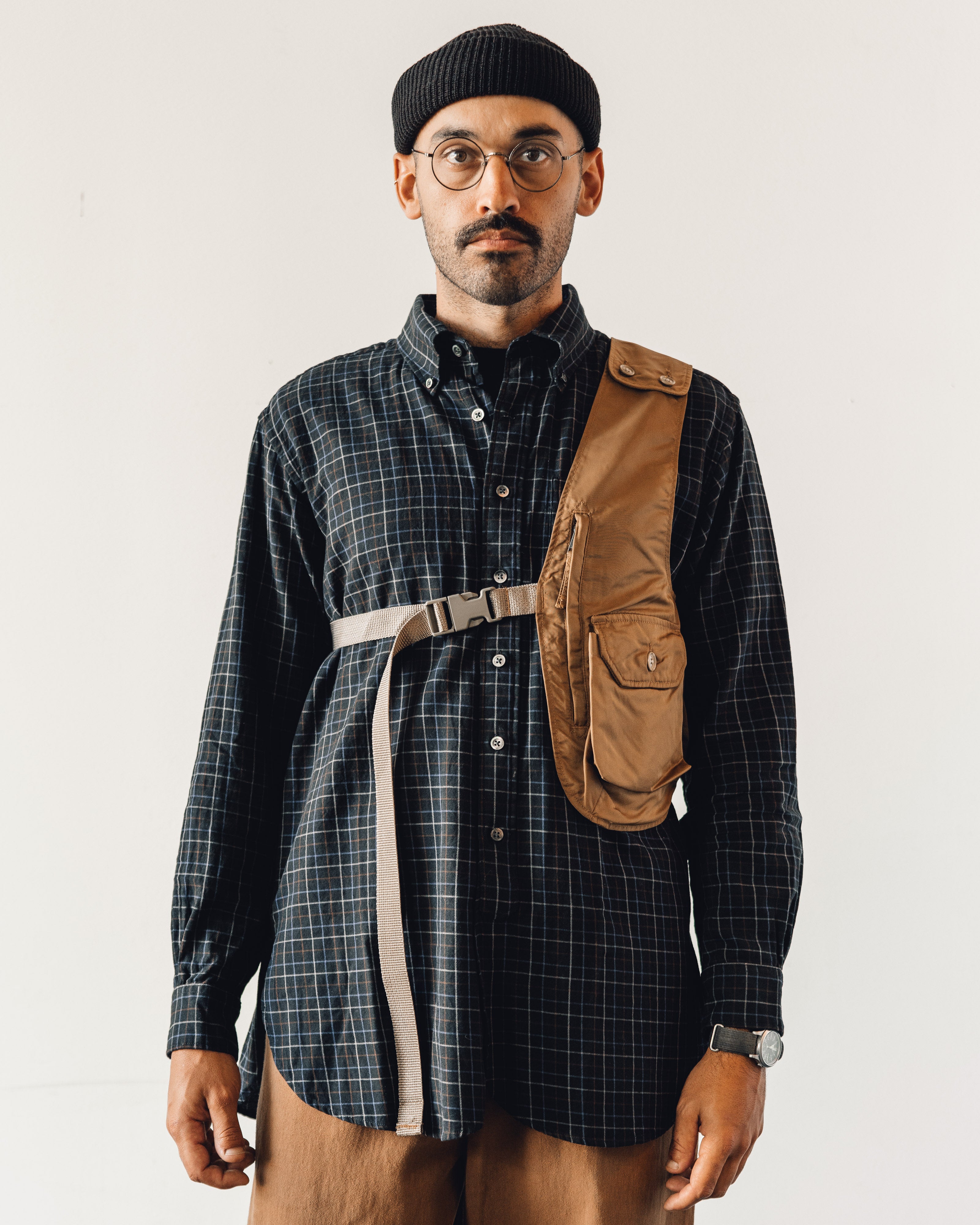 Engineered Garments Shoulder Vest, Coyote – Glasswing