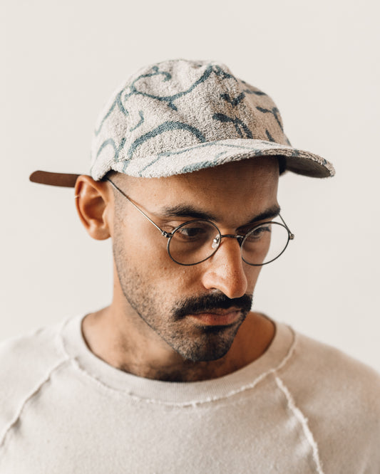 Kapital Irago Pile Arabesque Pattern Baseball Cap