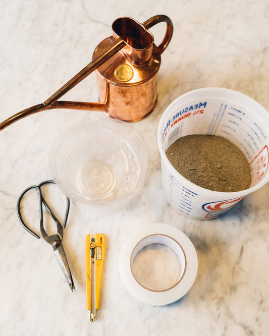 Concrete Planter Workshop, Stone and Water