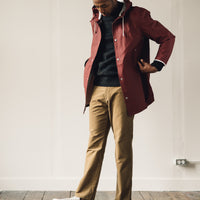 Stutterheim Stockholm Raincoat, Burgundy