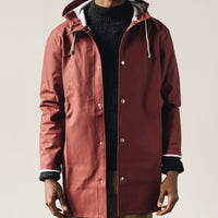 Stutterheim Stockholm Raincoat, Burgundy