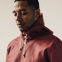 Stutterheim Stockholm Raincoat, Burgundy