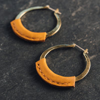 Crescioni Kiva Earrings, Turmeric