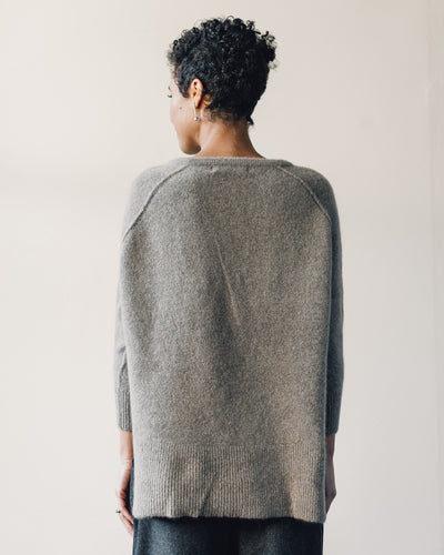 7115 Exposed Seams Sweater, Walnut