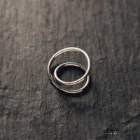 Mirta Orbit Ring, Silver