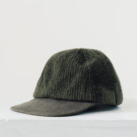 Kapital Wool Military Cap, Khaki