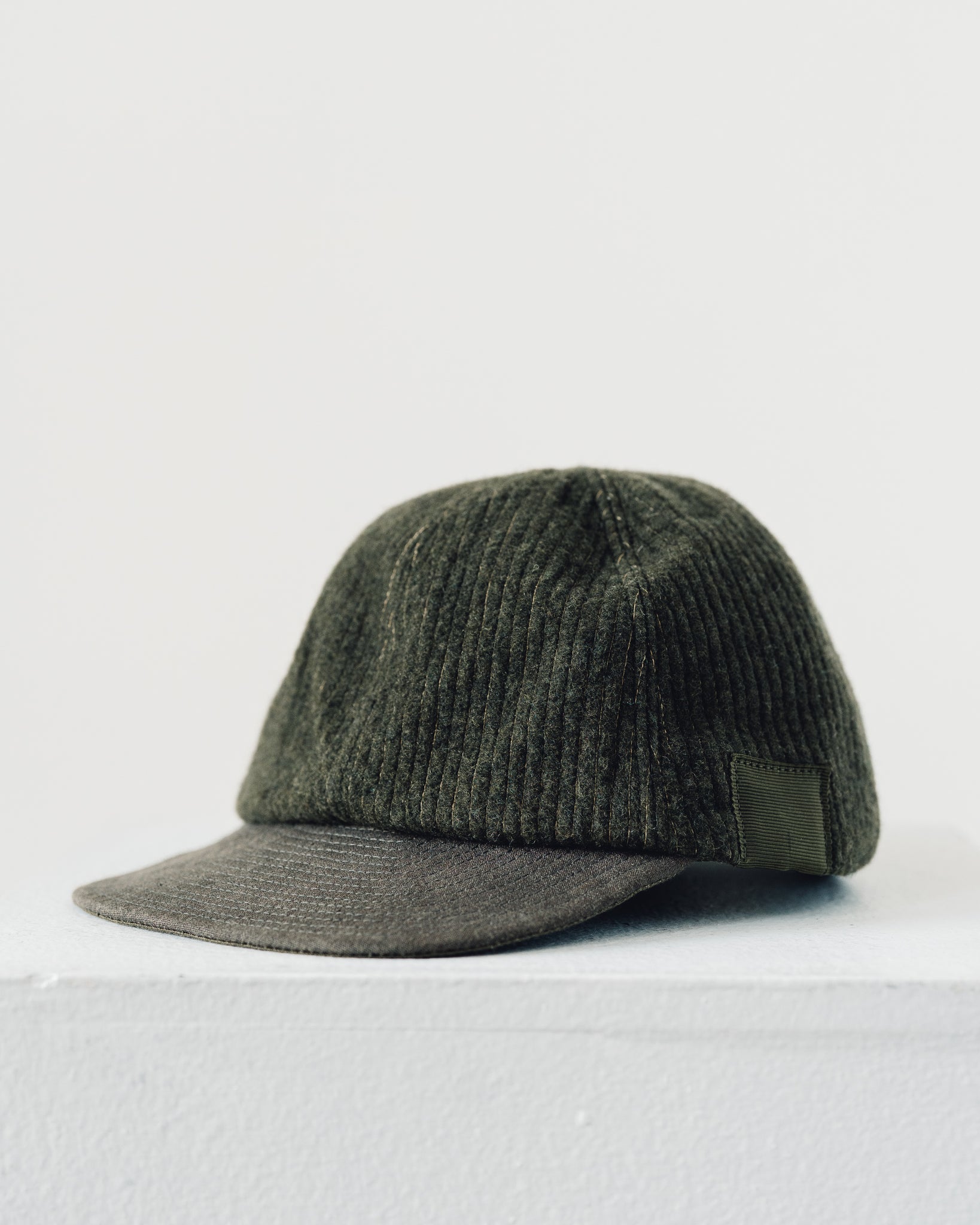 Kapital Wool Military Cap, Khaki