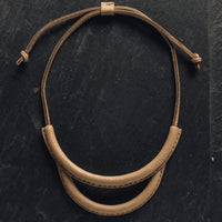 Crescioni Arc Necklace, Sage