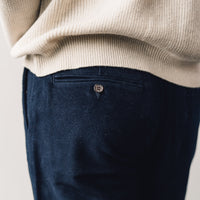 Universal Works Moleskin Military Chino, Navy