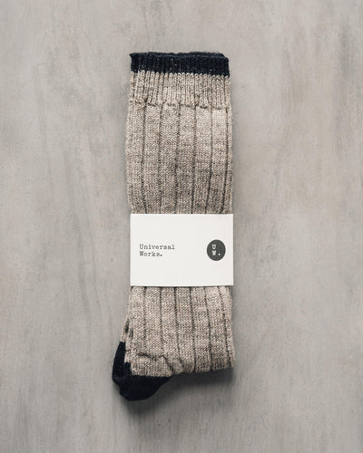 Universal Works Hike Sock, Stone