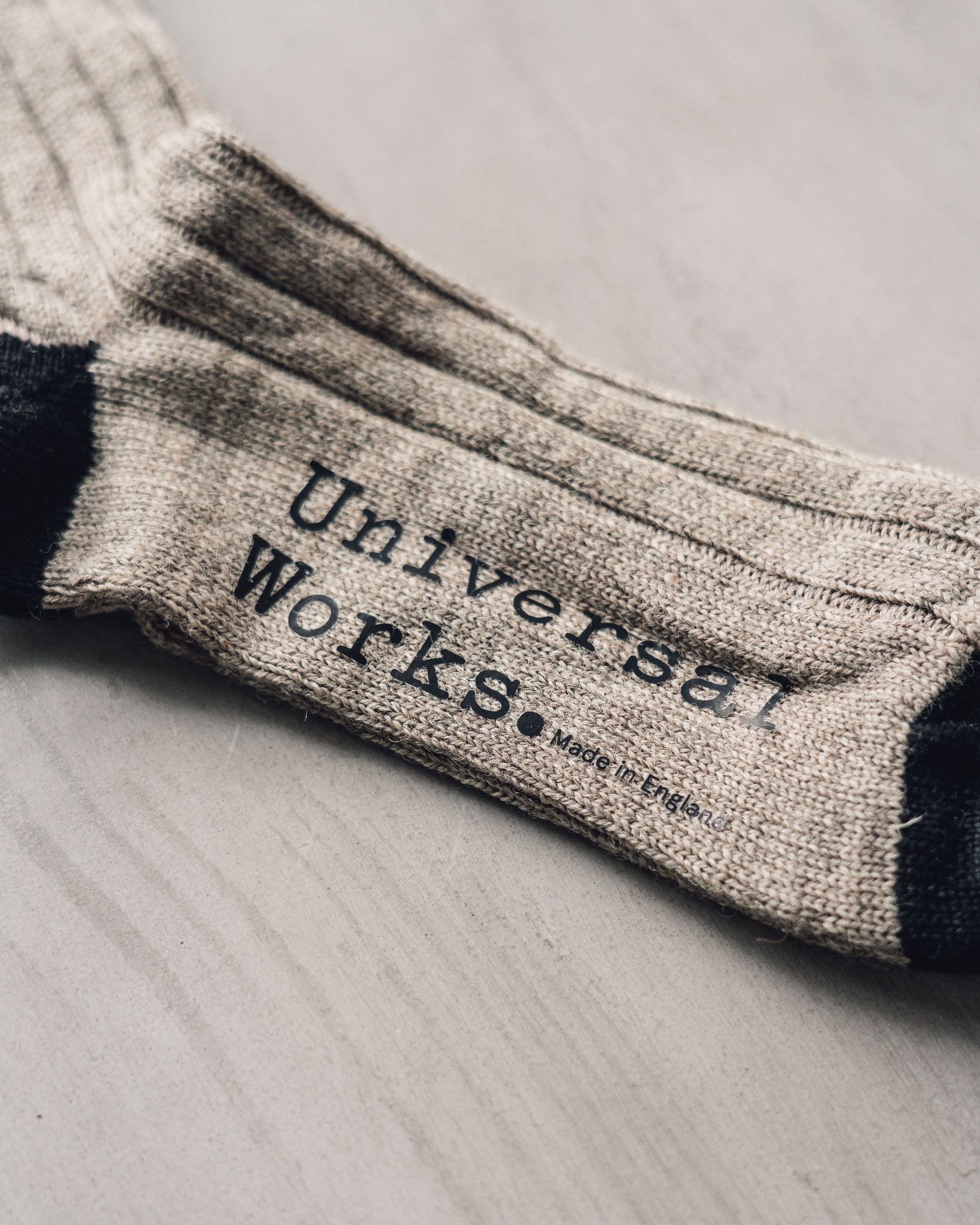 Universal Works Hike Sock, Stone