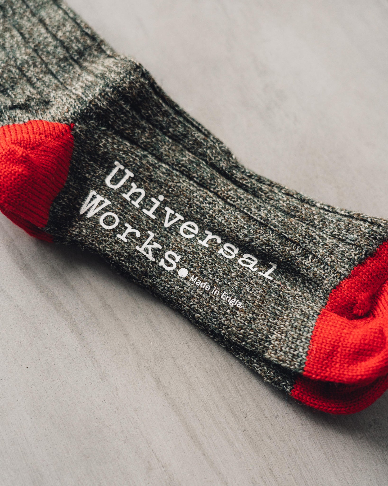 Universal Works Hike Sock, Derby