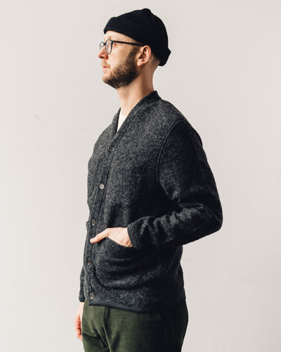 Universal Works Cardigan, Charcoal