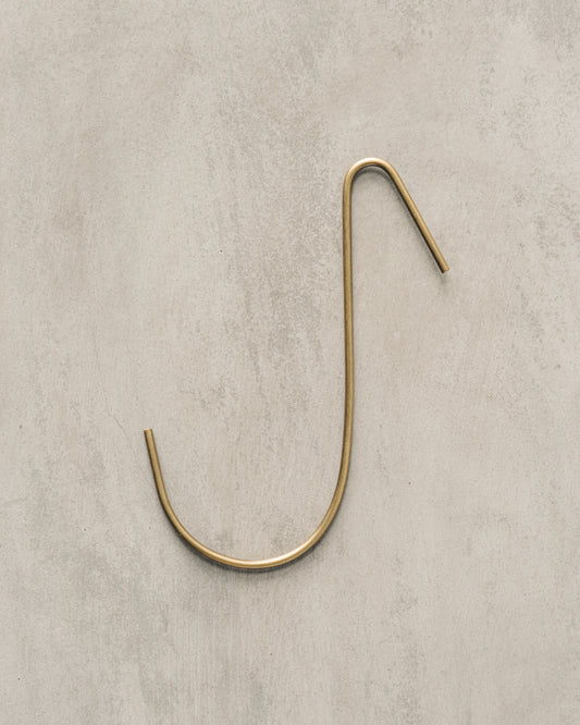 Fog Linen Brass J-Hook