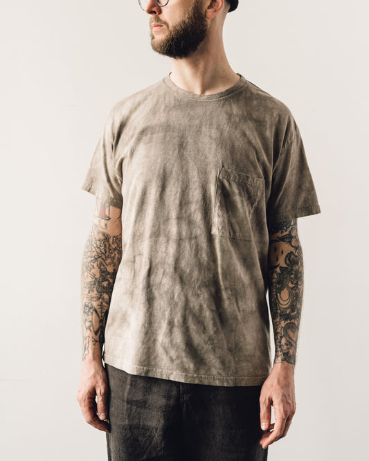 Kapital Dip Dye Unisex Crew, Grey