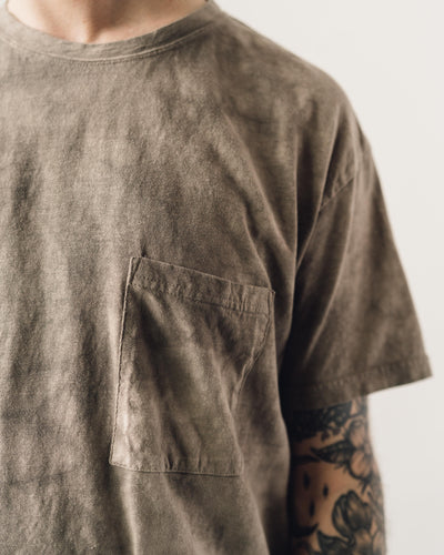 Kapital Dip Dye Unisex Crew, Grey