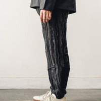 Kapital 7G Boro Gaudy Pants, Black