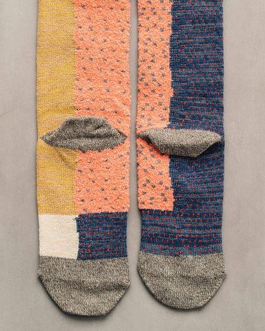 Kapital 96 Yarns Gabbeh Patchwork Socks, Grey