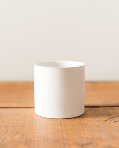 Cercle Simple Pots, White