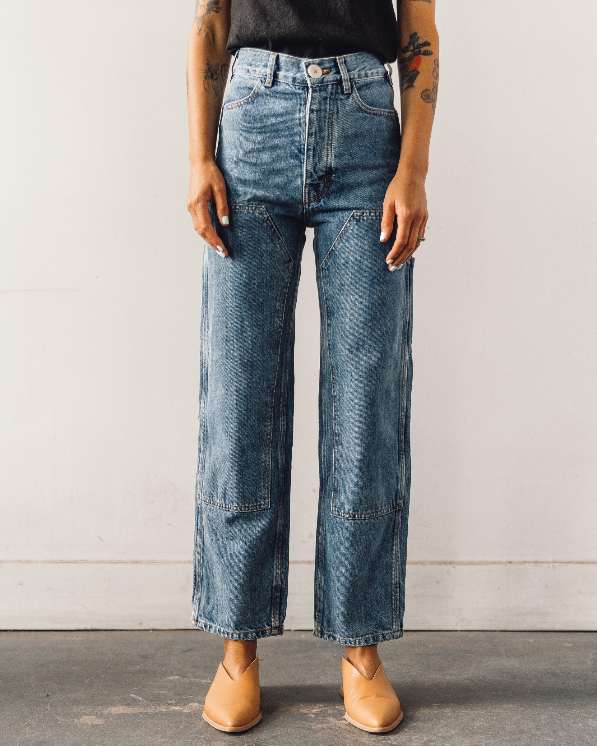 Jesse Kamm Patchfront Handy Pant, Cowboy Blue – Glasswing