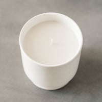 Night Space Large Candle, Pure White