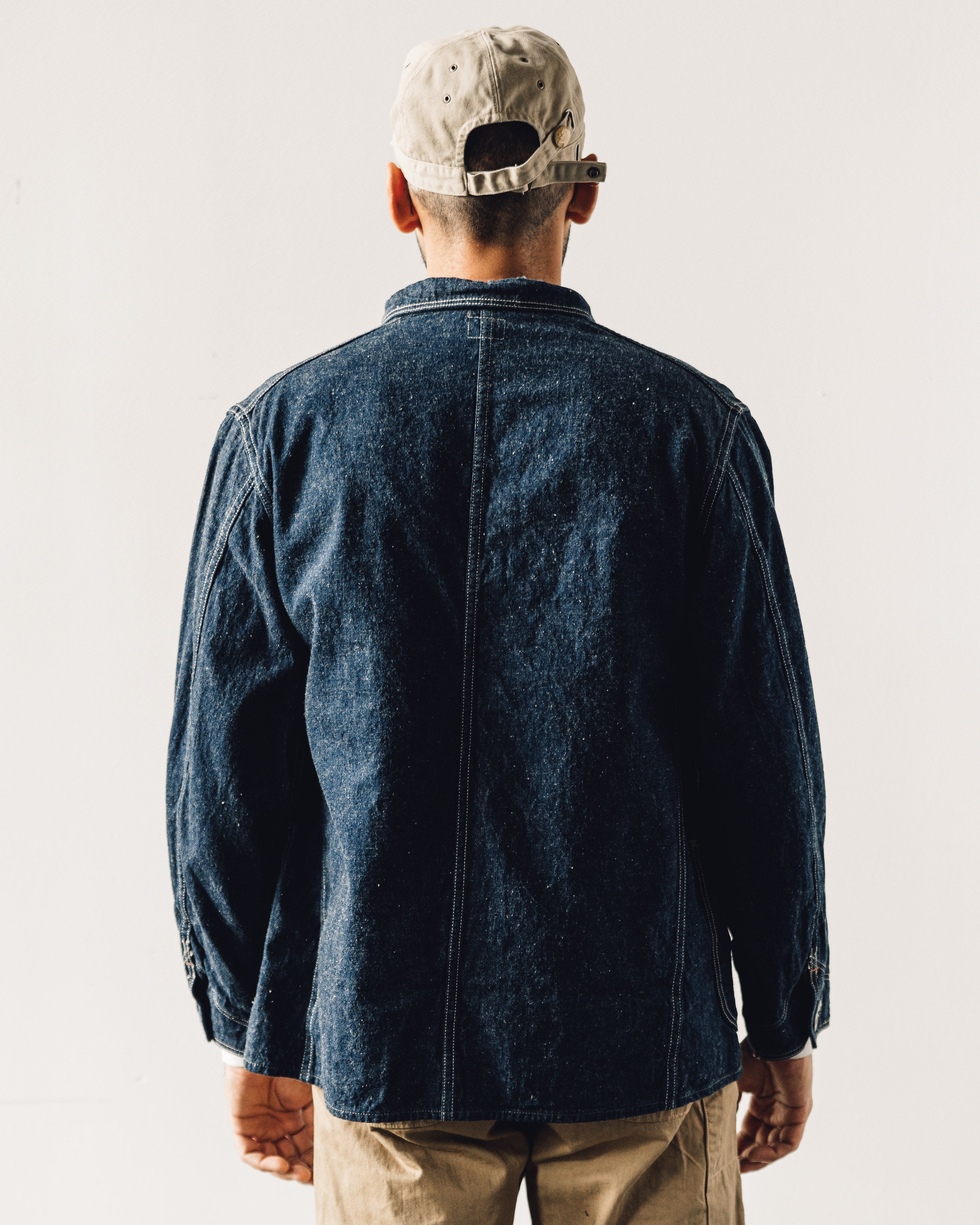 オーバードーズ　ディバル フロントワンウェイ OrSlow Unisex 9oz Denim Coverall, One Wash – Glasswing