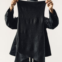Engineered Garments Knit Scarf, Charcoal