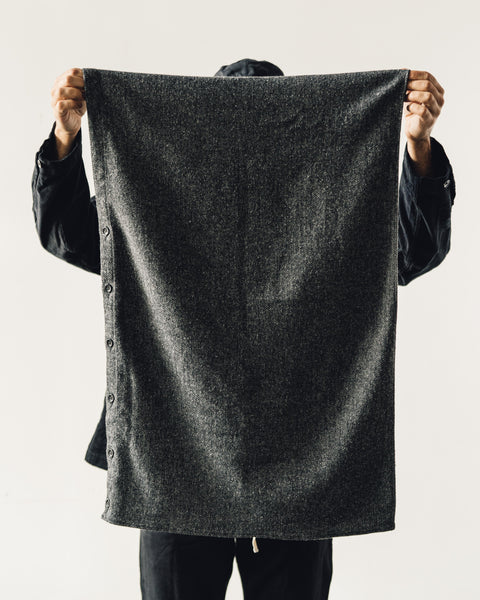 Engineered Garments Button Shawl, Grey | Glasswing