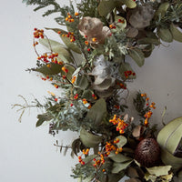 Holiday Eucalyptus Wreath