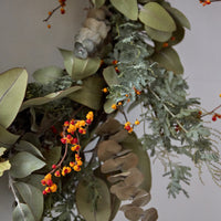 Holiday Eucalyptus Wreath