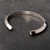 Another Feather Esker Cuff, Sterling Silver