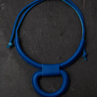 Crescioni Union Necklace, Cobalt