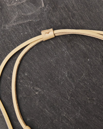 Crescioni Arc Necklace, Bone