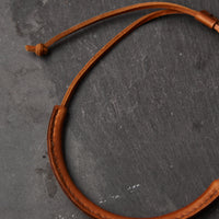 Crescioni Circuit Necklace, Saddle Brown